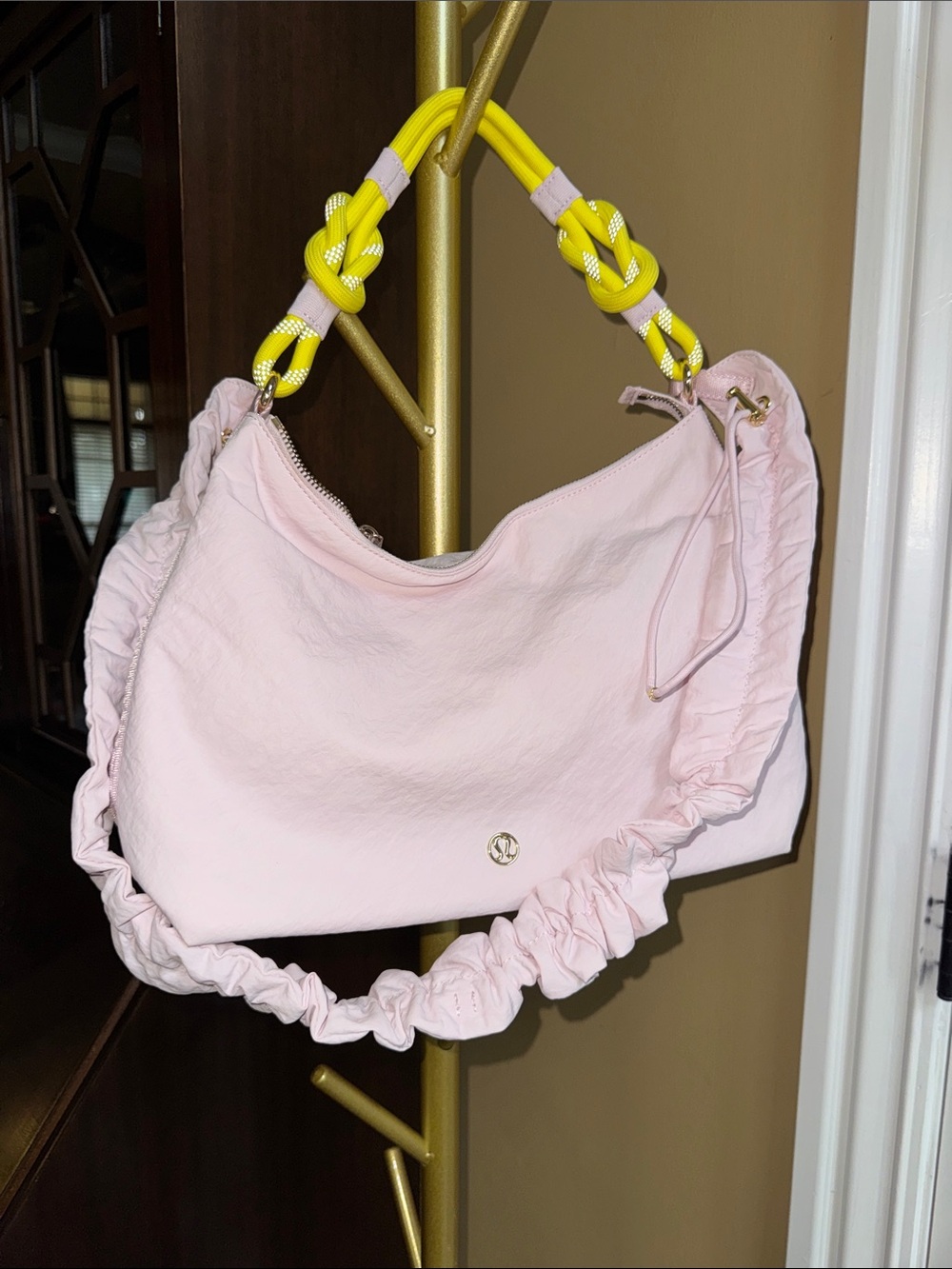 Convertible Ruched Crossbody 6.5 L